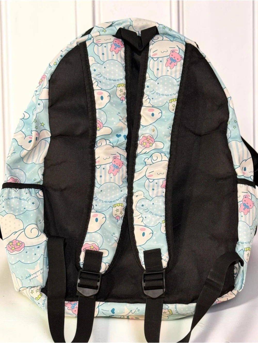 Sanrio Cinnamoroll Light Blue Cloud Print Kids Backpack